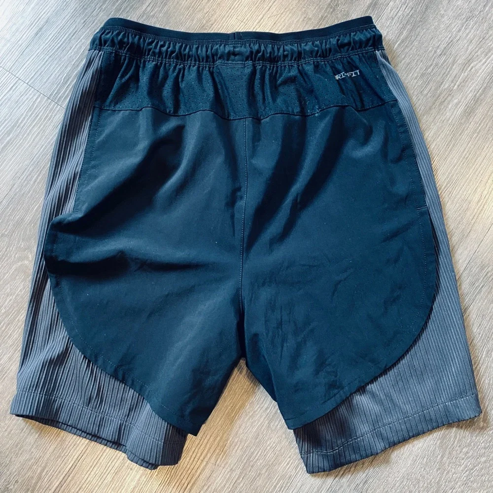 Jordan Mens Dri-FIT Sport 2-in-1‎ Training Shorts Black DZ0573-010 Medium Slim F